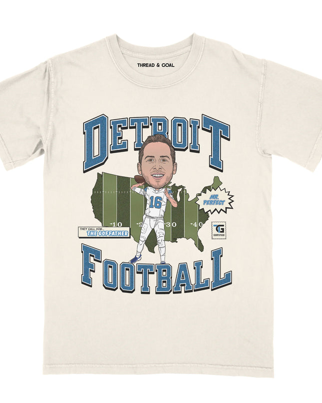 Detroit Football "The Goffather" Tee