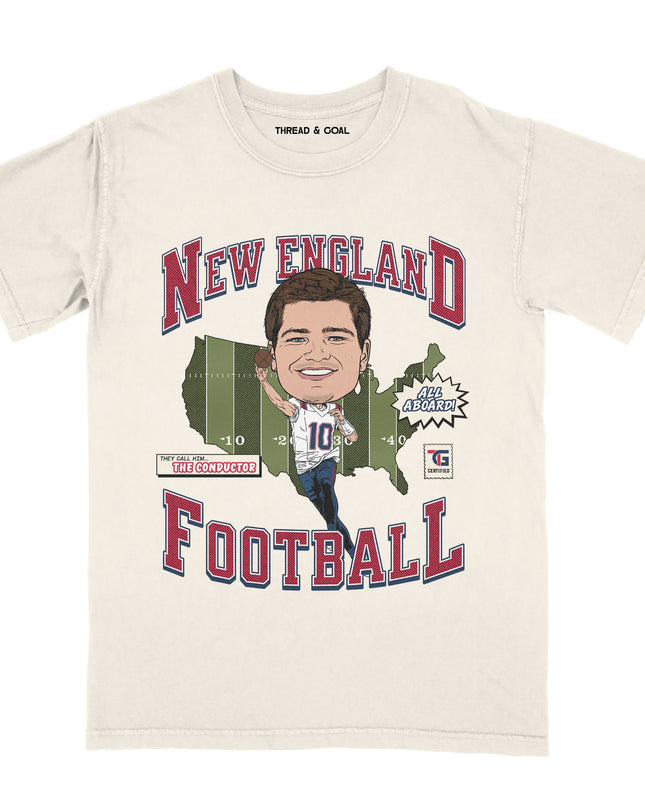 New England Football "The Conductor" Tee