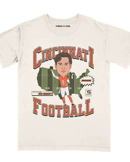 Cincinnati Football Joe Shiesty Tee