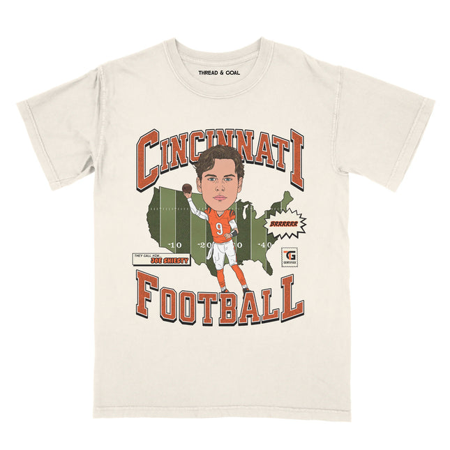 Cincinnati Football Joe Shiesty Tee