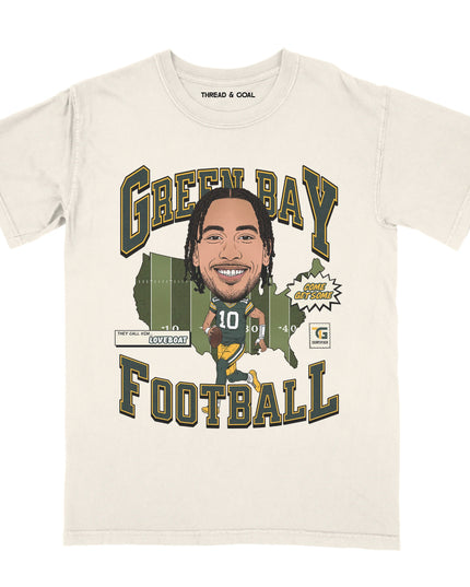 Green Bay Football Love Tee