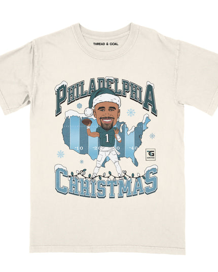 Philadelphia Football Jalen Christmas Tee