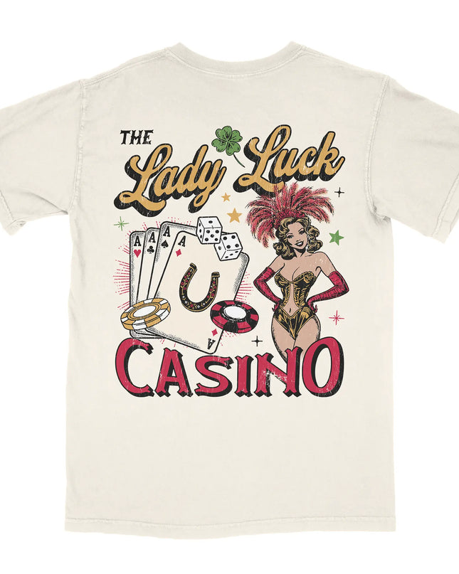 Lady Luck Casino Tee