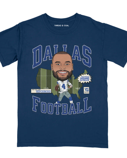 Dallas Football "The Mailman" Tee