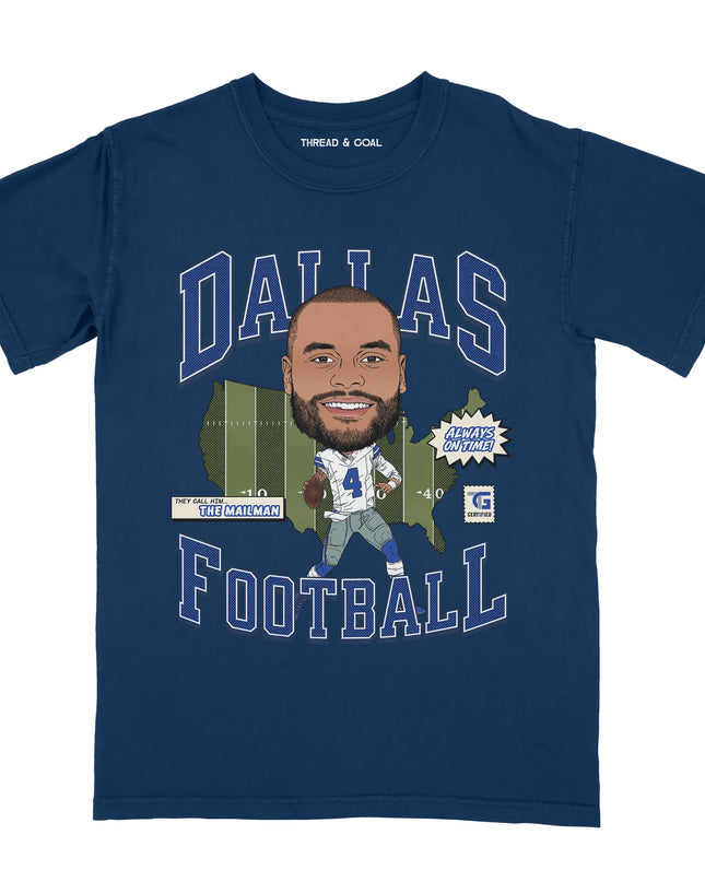 Dallas Football "The Mailman" Tee
