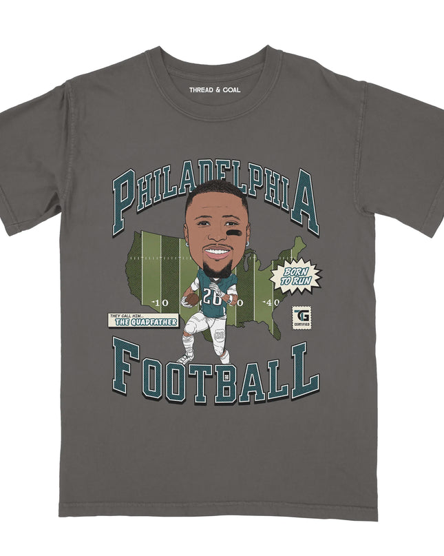Philadelphia Football "The Quadfather" Tee