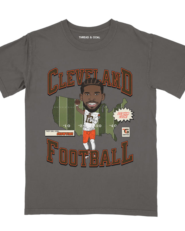 Cleveland Football Showtime Shedeur Tee