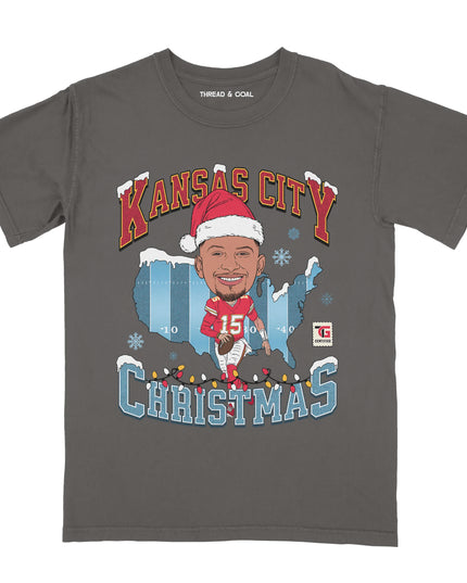 Kansas City Football Patty Christmas Tee