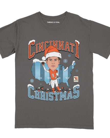 Cincinnati Football Joey B Christmas Tee