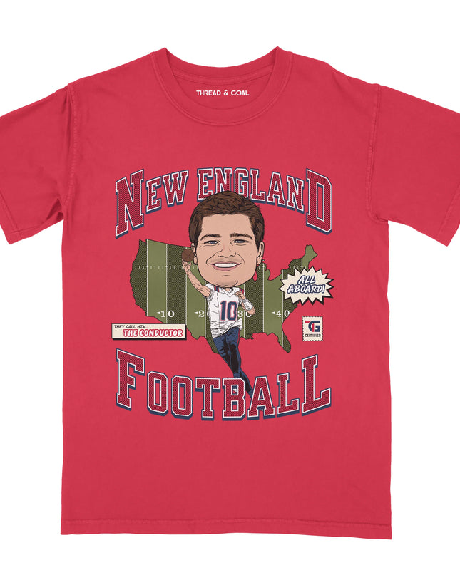 New England Football "The Conductor" Tee