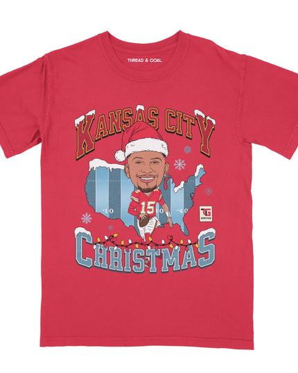 Kansas City Football Patty Christmas Tee
