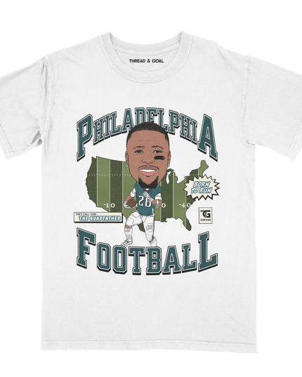 Philadelphia Football "The Quadfather" Tee