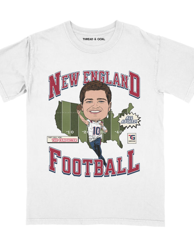 New England Football "The Conductor" Tee