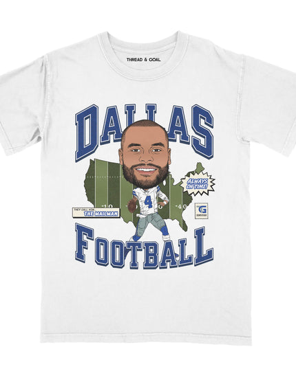 Dallas Football "The Mailman" Tee