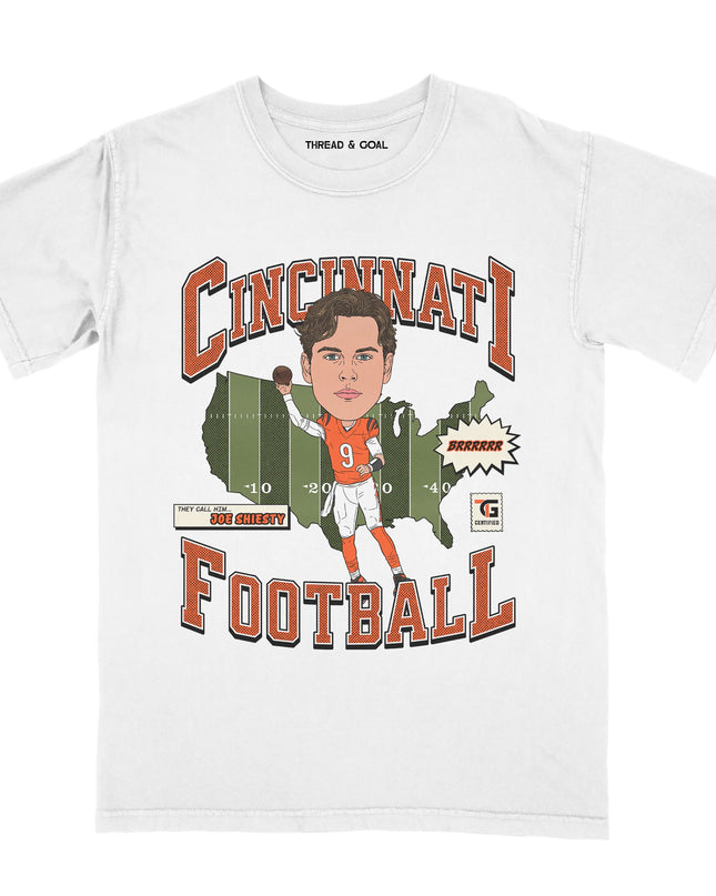 Cincinnati Football Joe Shiesty Tee