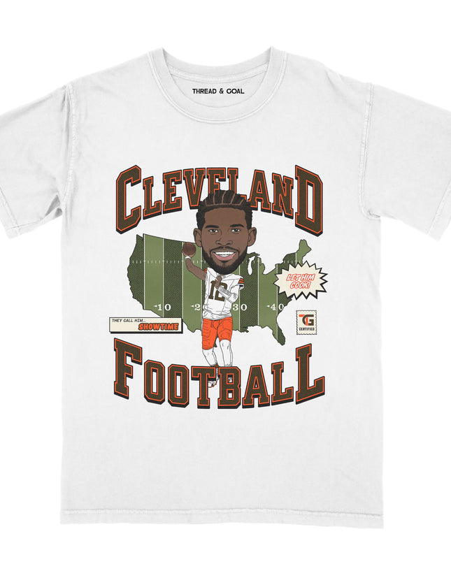 Cleveland Football Showtime Shedeur Tee