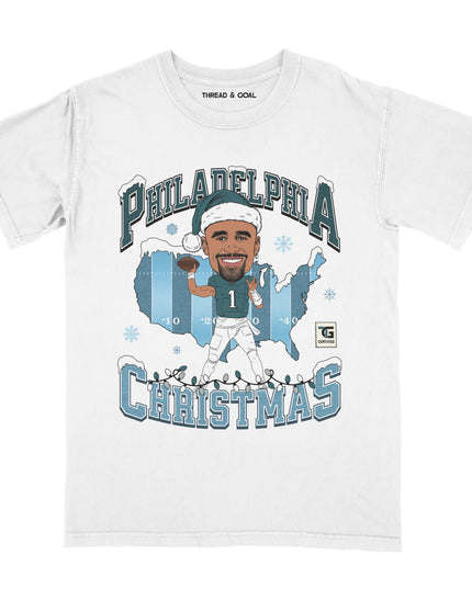 Philadelphia Football Jalen Christmas Tee