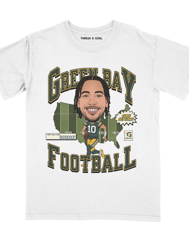 Green Bay Football Love Tee