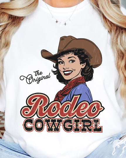 The Original Rodeo Cowgirl Tee