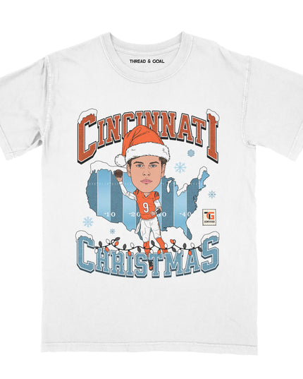 Cincinnati Football Joey B Christmas Tee