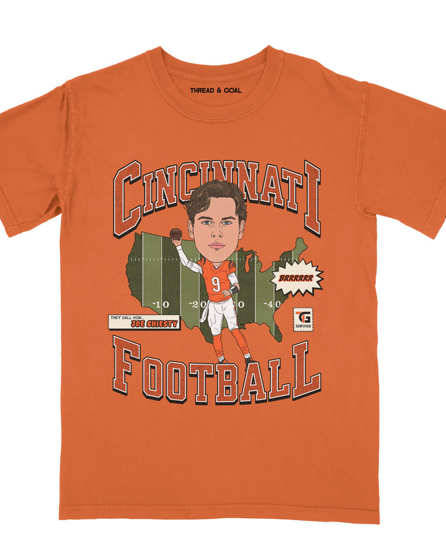 Cincinnati Football Joe Shiesty Tee