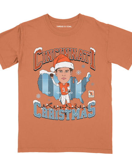 Cincinnati Football Joey B Christmas Tee