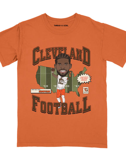 Cleveland Football Showtime Shedeur Tee
