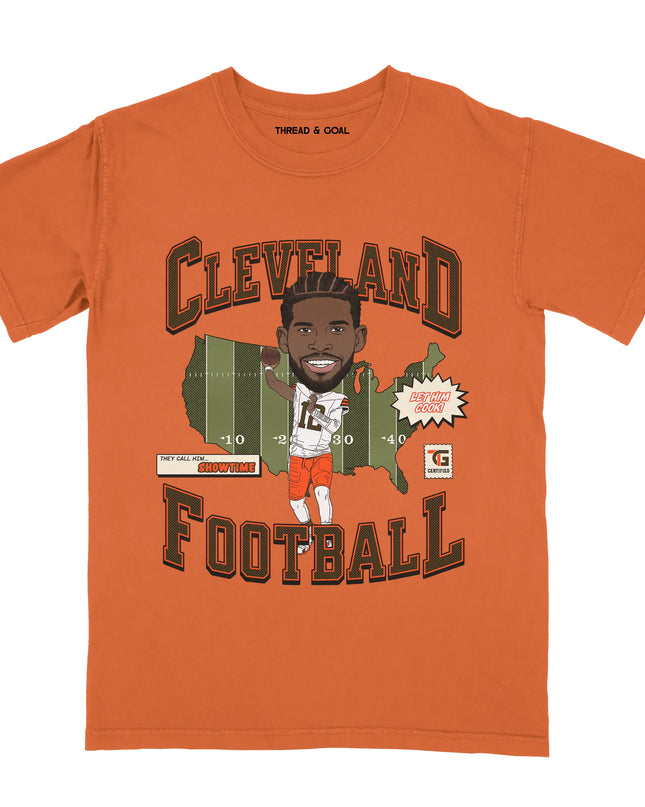 Cleveland Football Showtime Shedeur Tee